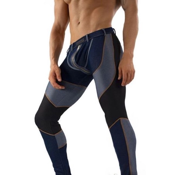 Wildgods / Differio Stretch Denim Jeans Large 180 Zipper Low Rise Denim Jeggings - Picture 2 of 10